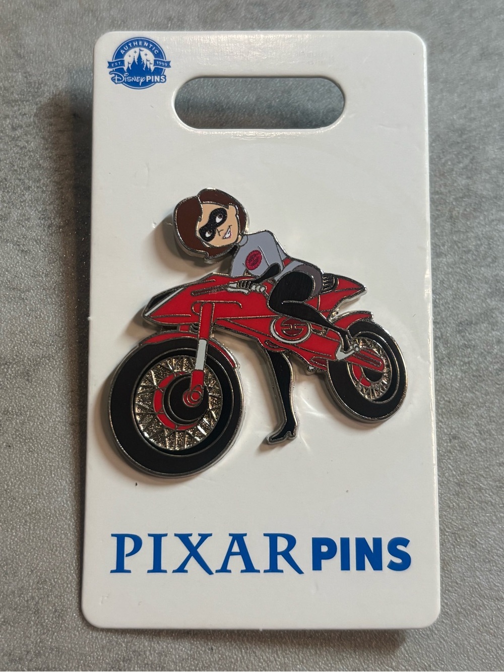 Disney 2024 Incredibles ElastaGirl Motorcycle Pin New